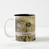 かわいいメルカート写真 ツートーンマグカップ (左)