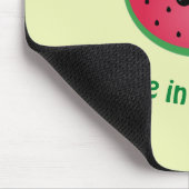 かわいいメロンおもしろいのかわいいスイカ マウスパッド (コーナー)