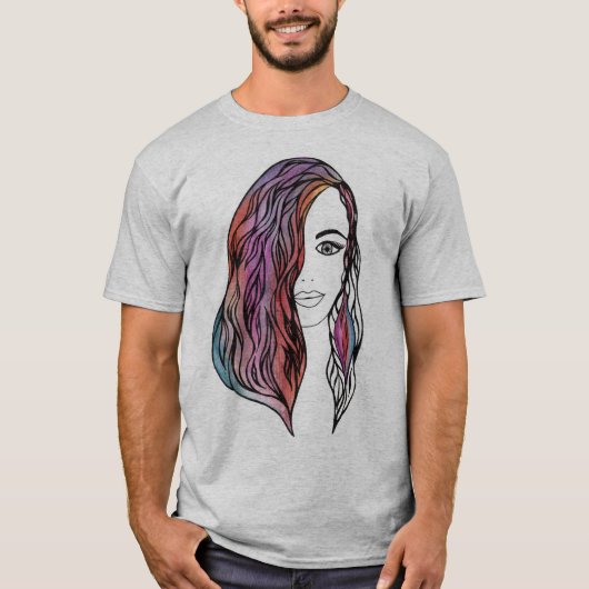 かわいいメンズTシャツと写真 Tシャツ (正面)