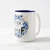 かわいいモカといたずら引用文 ツートーンマグカップ (正面右)