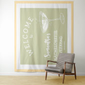 かわいいモダンなブライズパーティー パステル カクテル タペストリー (インサイチュ)