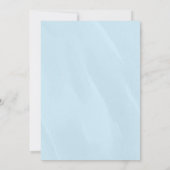 かわいいモダンひまわり1歳の誕生日招待状 招待状 (裏面)