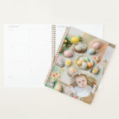 かわいいモダンイースターコラージュのスクラップブックの写真 プランナー手帳 (ディスプレー)
