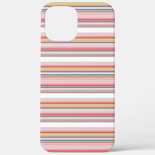 かわいいモダンカラフルストライプ Case-Mate iPhoneケース (裏面)