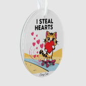 かわいいモダンバレンタインオーナメント オーナメント (正面)