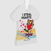 かわいいモダンバレンタインオーナメント オーナメント (正面)