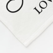 かわいいモダンフォトコラージュ幸せなファースト・マザーズ・デイ フリースブランケット (角)