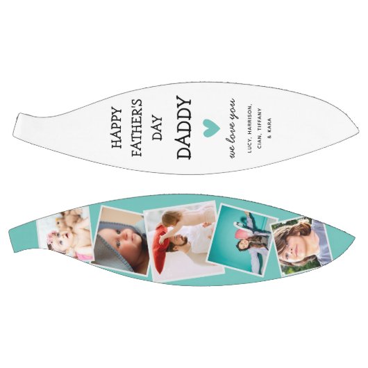 かわいいモダンフォトコラージュ父の日バスケットボール バスケットボール (パネル)