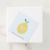 かわいいモダンレモンサンキューカンパニー文字クラシック フェイバータグ (インサイチュ)