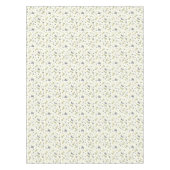 かわいいモダンヴィンテージワイルドフラワースモールパターン テーブルクロス (正面)