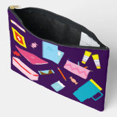 かわいいモダン先生必需品ポーチ アクセサリーポーチ (見開き)