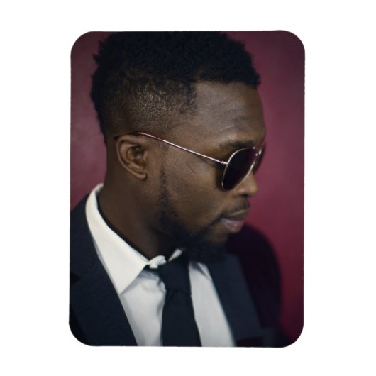 かわいいモダン写真 マグネット (縦)