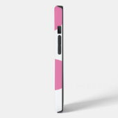 かわいいモダン名大ピンク水玉模様 Case-Mate iPhoneケース (裏面 / 左)