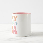 かわいいモダン小説家 ツートーンマグカップ (中央)