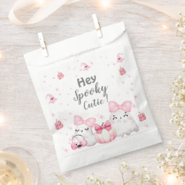 かわいいモダン幽霊ハロウィンガールバースデーパーティー フェイバーバッグ