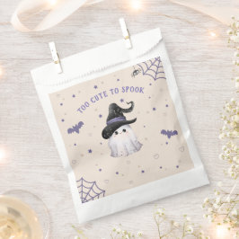 かわいいモダン幽霊ハロウィーン誕生日パーティークリーム フェイバーバッグ