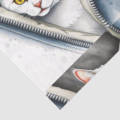 かわいいモダン水彩猫コレクション 薄葉紙 (詳細)