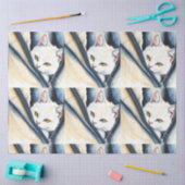 かわいいモダン水彩猫コレクション 薄葉紙 (クラフト)