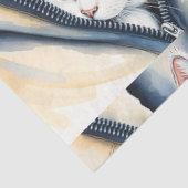 かわいいモダン水彩猫コレクション 薄葉紙 (詳細)