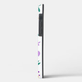 かわいいモダン花と葉 Case-Mate iPhoneケース (裏面 / 左)