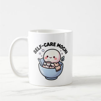 かわいいモチデザインのセルフケアマグカップ コーヒーマグカップ