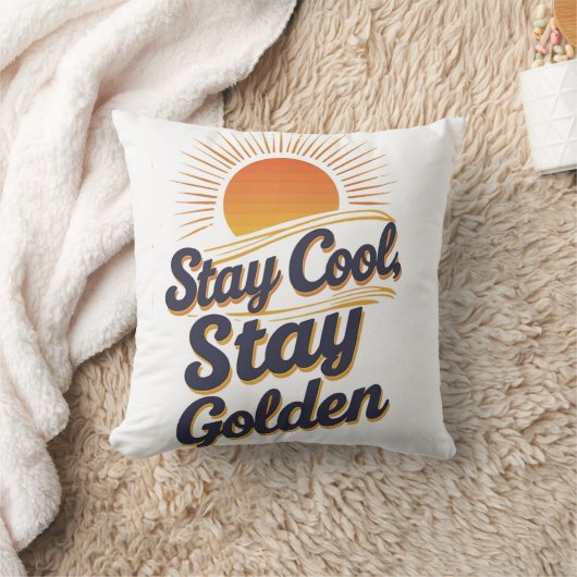 かわいいモチベーション引用文オン クッション (ブランケット)