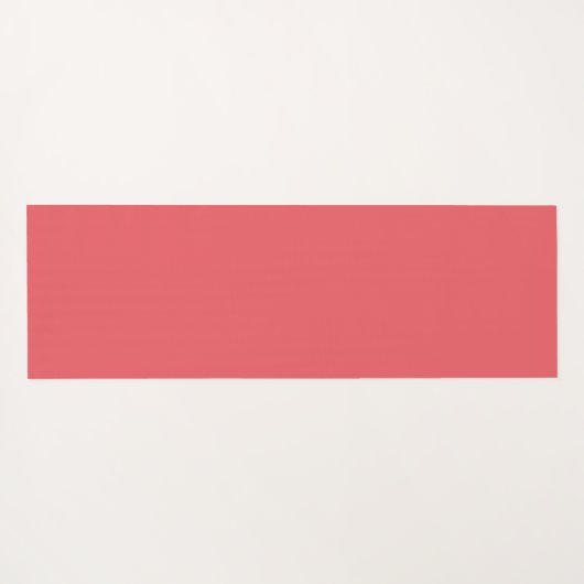 かわいいモノグラムカスタムの水の色スイカ名 ヨガマット (裏面(横))