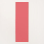 かわいいモノグラムカスタムの水の色スイカ名 ヨガマット (裏面)