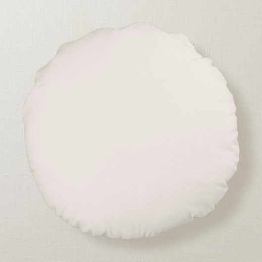 かわいいモノグラムモダン子供部屋ピンクのレインボーガールズ ラウンドクッション (裏面)