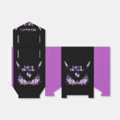 かわいいモノグラム赤ちゃんシャワー フェイバーボックス (折り畳みなし)