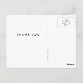 かわいいモルモットありがとう ポストカード (裏面)