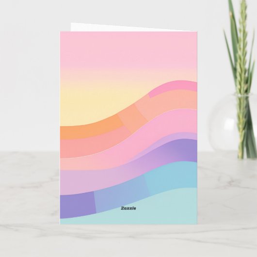 かわいいモルモットかわいらしパーソナライズされた誕生日 カード (裏面)