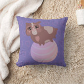 かわいいモルモットのエクササイズ クッション (ブランケット)