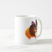 かわいいモルモットのマグカップ コーヒーマグカップ (正面右)