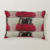 かわいいモルモットの枕 アクセントクッション (裏面)