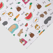 かわいいモルモットのCavyペット 薄葉紙 (詳細)