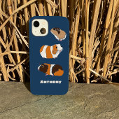 かわいいモルモットイラストレーション パーソナライズされた Case-Mate iPhoneケース