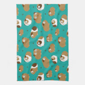 かわいいモルモットキッチンタオル キッチンタオル (縦)