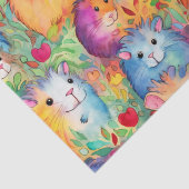 かわいいモルモット柄 薄葉紙 (詳細)