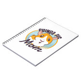 かわいいモルモット母かわいいピギーキッズガールズ10代のズ ノートブック (左側)