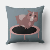 かわいいモルモット運動 クッション (裏面)