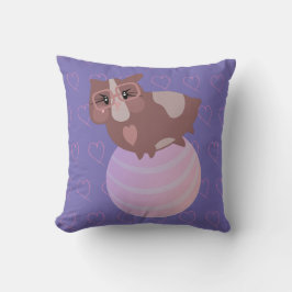 かわいいモルモット運動 クッション