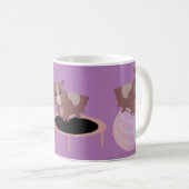 かわいいモルモット運動 コーヒーマグカップ (正面右)