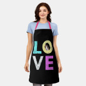 かわいいモルモット エプロン (着用した状態)