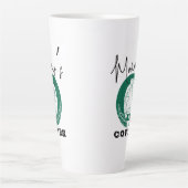 かわいいモルモット カフェラテマグ (正面)