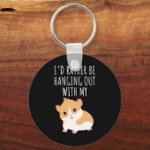 かわいいモルモット キーホルダー (正面)