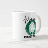 かわいいモルモット ジャンボコーヒーマグカップ (正面右)