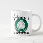 かわいいモルモット ジャンボコーヒーマグカップ (右)