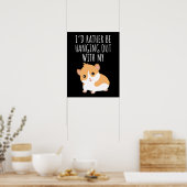 かわいいモルモット ポスター (キッチン)