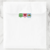 かわいいモルモット ラウンドシール (バッグ)